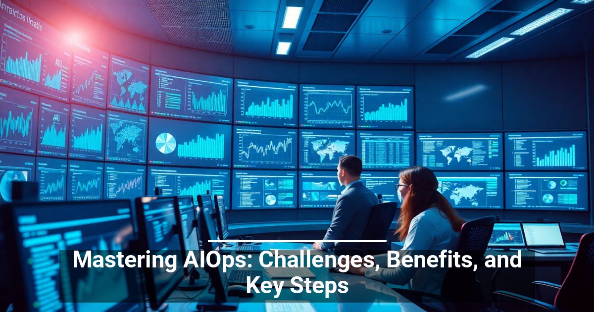 Mastering AIOps: Challenges, Benefits, and Key Steps
