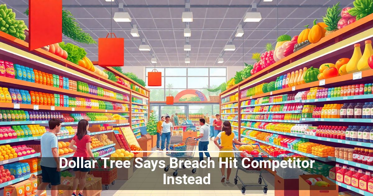 Dollar Tree Says Breach Hit Competitor Instead