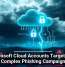Microsoft Cloud Accounts Targeted in Complex Phishing Campaign